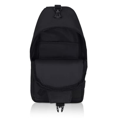 Hudson & James Small Sling Bag, Lightweight Crossbody Backpack for Men Women Kids, Shoulder Bag for Sports and Outdoor Walking Hiking Travel