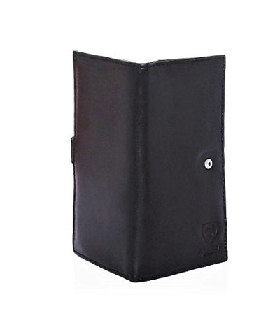 J Wilson Slimline Mens Large Quality Soft Leather Wallet Jacket Coat Travel