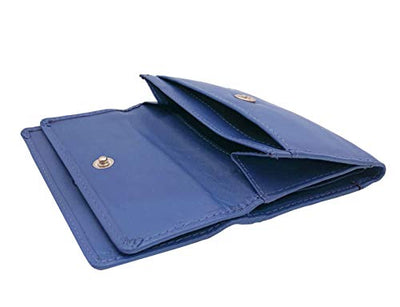J. Wilson London Ladies RFID Safe Designer Leather Purse Card Women Wallet Zip Pocket Boxed