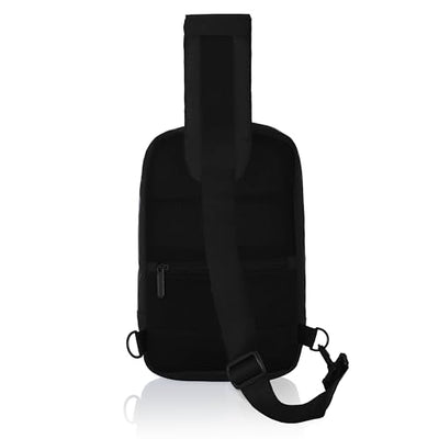 Hudson & James Small Sling Bag, Lightweight Crossbody Backpack for Men Women Kids, Shoulder Bag for Sports and Outdoor Walking Hiking Travel
