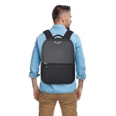 Hudson & James Laptop Backpack, 15.6 inch Business Laptop Rucksack Bag, Water Resistant Travel Cabin Backpack Computer Bag for Women Men College Holiday