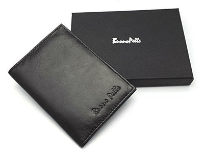 Buono Pelle New RFID Blocking 100% Real Leather Passport Travel Wallet Cover Holder Organiser Gift Boxed