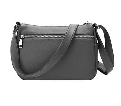 Hudson & James Designer Genuine Leather Women Ladies Travel Satchel Everyday Crossover Cross body Work iPad Shoulder Handbag Bag