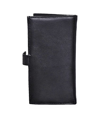 J Wilson Slimline Mens Large Quality Soft Leather Wallet Jacket Coat Travel