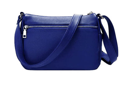 Hudson & James Designer Genuine Leather Women Ladies Travel Satchel Everyday Crossover Cross body Work iPad Shoulder Handbag Bag