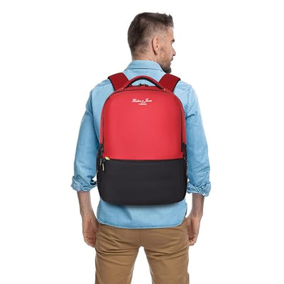 Hudson & James Laptop Backpack, 15.6 inch Business Laptop Rucksack Bag, Water Resistant Travel Cabin Backpack Computer Bag for Women Men College Holiday