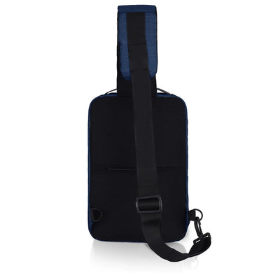 Hudson & James Small Sling Bag, Lightweight Crossbody Backpack for Men Women Kids, Shoulder Bag for Sports and Outdoor Walking Hiking Travel