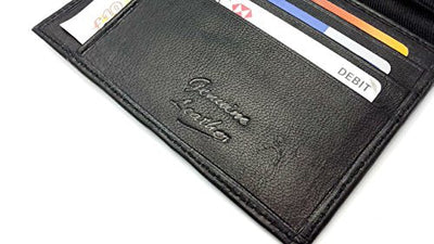 Buono Pelle New RFID Blocking 100% Real Leather Passport Travel Wallet Cover Holder Organiser Gift Boxed