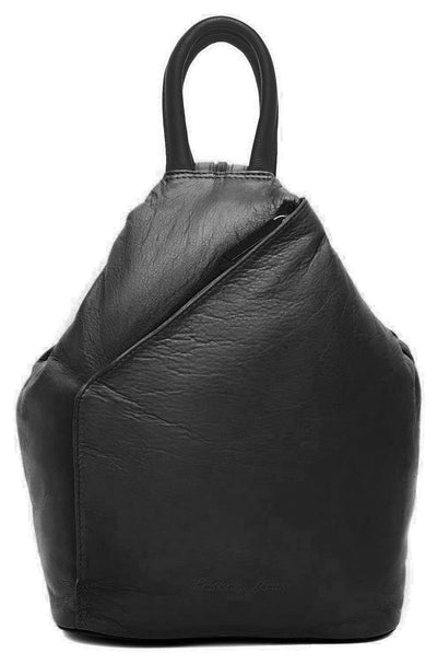 Hudson & James Designer Genuine Real Distressed Retro Small Vintage Hunter Leather Handmade Women Ladies Unisex Travel Satchel Everyday Crossover Shoulder Bag