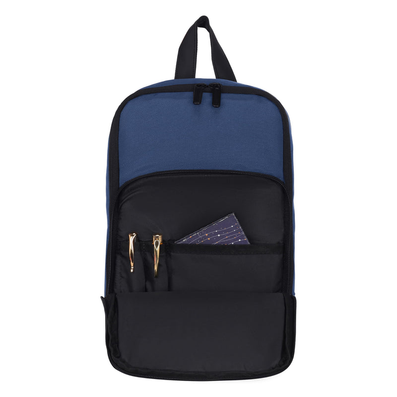 Hudson & James Small Sling Bag, Lightweight Crossbody Backpack for Men Women Kids, Shoulder Bag for Sports and Outdoor Walking Hiking Travel