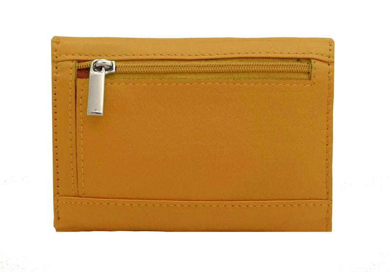 J. Wilson London Ladies RFID Safe Designer Leather Purse Card Women Wallet Zip Pocket Boxed