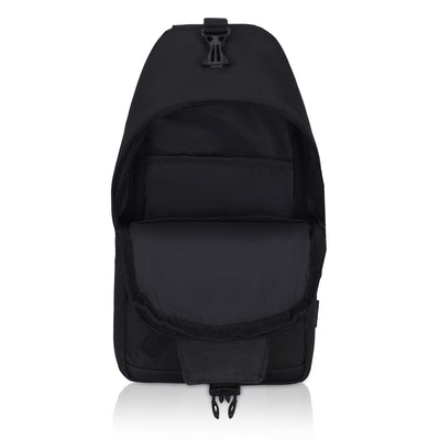 Hudson & James Small Sling Bag, Lightweight Crossbody Backpack for Men Women Kids, Shoulder Bag for Sports and Outdoor Walking Hiking Travel