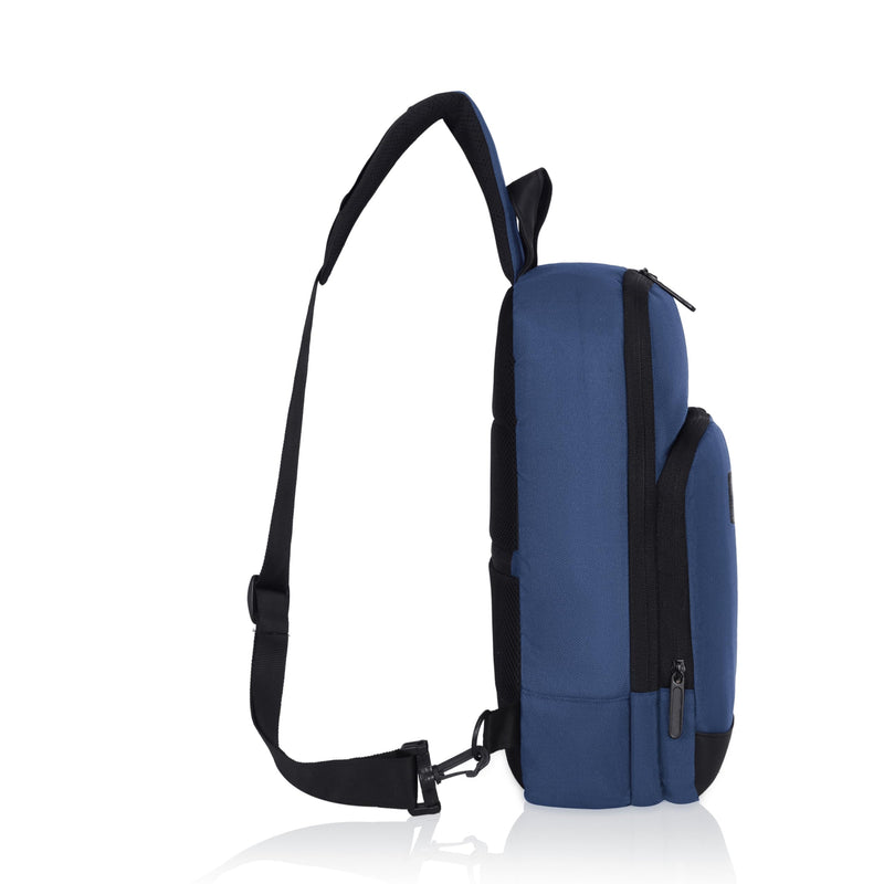 Hudson & James Small Sling Bag, Lightweight Crossbody Backpack for Men Women Kids, Shoulder Bag for Sports and Outdoor Walking Hiking Travel