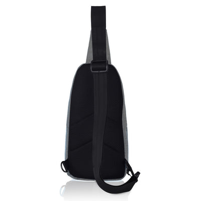 Hudson & James Small Sling Bag, Lightweight Crossbody Backpack for Men Women Kids, Shoulder Bag for Sports and Outdoor Walking Hiking Travel