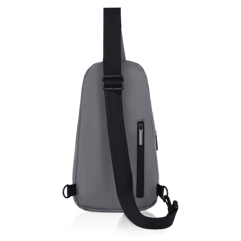 Hudson & James Small Sling Bag, Lightweight Crossbody Backpack for Men Women Kids, Shoulder Bag for Sports and Outdoor Walking Hiking Travel