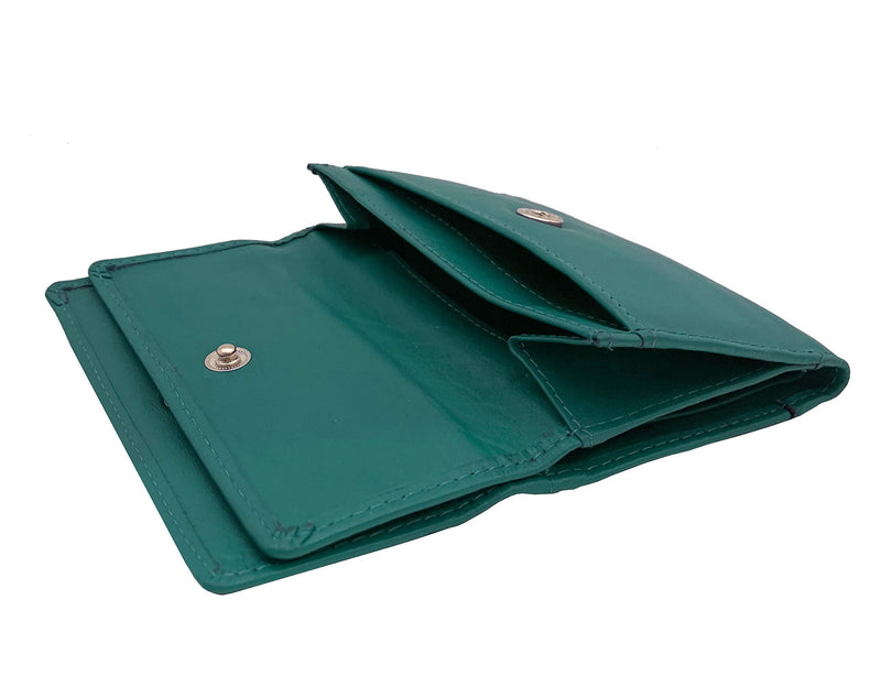 J. Wilson London Ladies RFID Safe Designer Leather Purse Card Women Wallet Zip Pocket Boxed