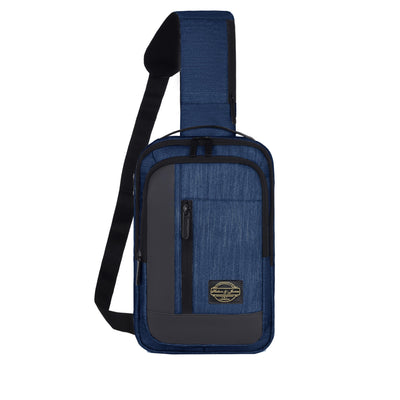 Hudson & James Small Sling Bag, Lightweight Crossbody Backpack for Men Women Kids, Shoulder Bag for Sports and Outdoor Walking Hiking Travel