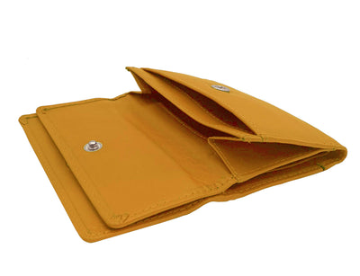 J. Wilson London Ladies RFID Safe Designer Leather Purse Card Women Wallet Zip Pocket Boxed