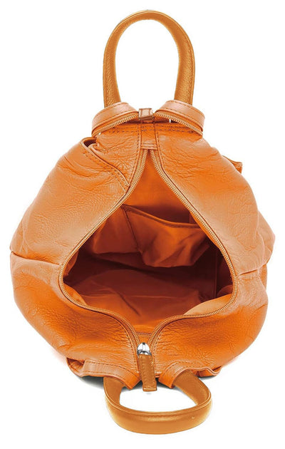 Hudson & James Designer Genuine Real Distressed Retro Small Vintage Hunter Leather Handmade Women Ladies Unisex Travel Satchel Everyday Crossover Shoulder Bag