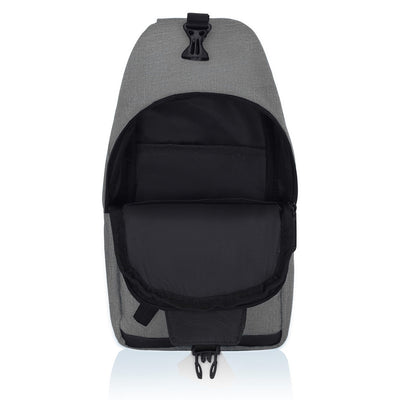Hudson & James Small Sling Bag, Lightweight Crossbody Backpack for Men Women Kids, Shoulder Bag for Sports and Outdoor Walking Hiking Travel