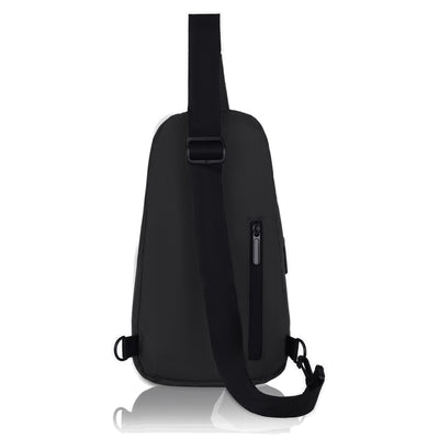 Hudson & James Small Sling Bag, Lightweight Crossbody Backpack for Men Women Kids, Shoulder Bag for Sports and Outdoor Walking Hiking Travel