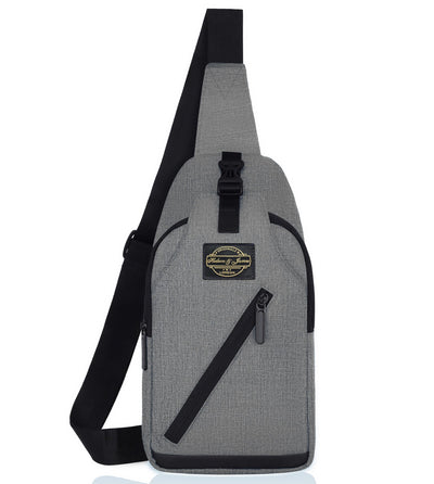 Hudson & James Small Sling Bag, Lightweight Crossbody Backpack for Men Women Kids, Shoulder Bag for Sports and Outdoor Walking Hiking Travel