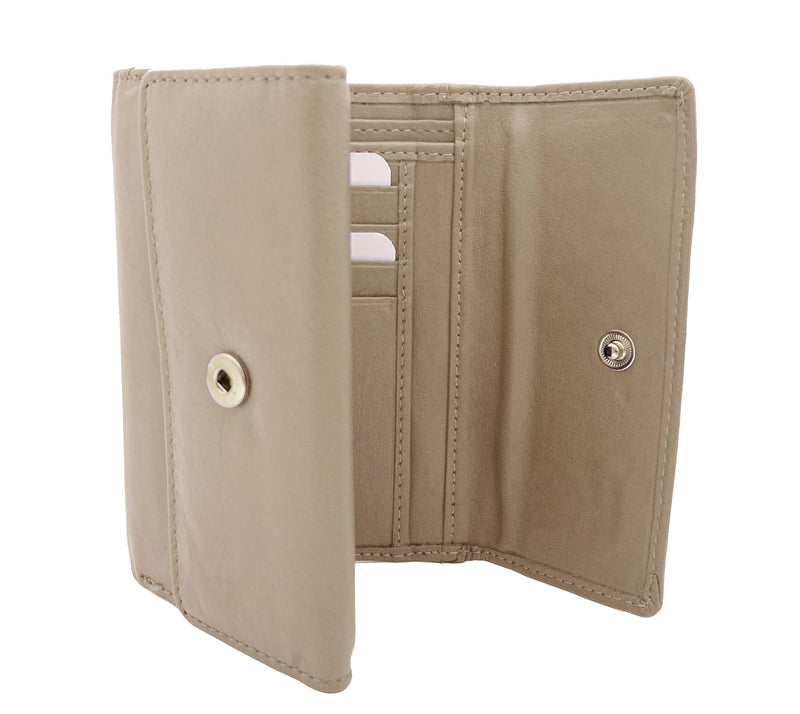 J. Wilson London Ladies RFID Safe Designer Leather Purse Card Women Wallet Zip Pocket Boxed