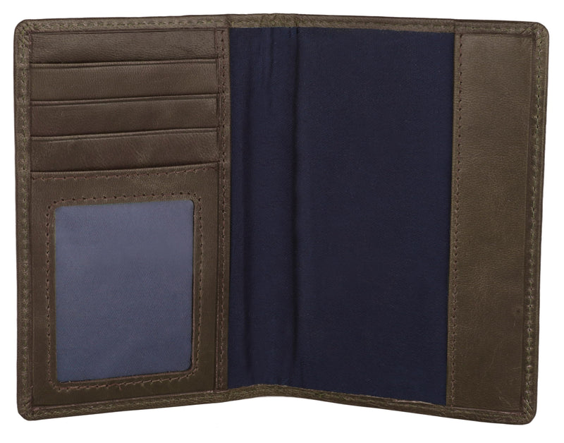 Hudson & James Passport Holder Real Leather RFID Blocking UK Passport Cover Travel Wallet Case with Card Slot Travel Document Organizer Ticket Travel Essential