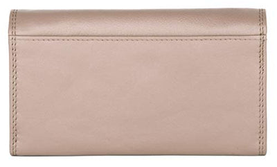 J. Wilson London Ladies RFID Protection Real Leather Purse Card Women Wallet Zip Coin Pocket