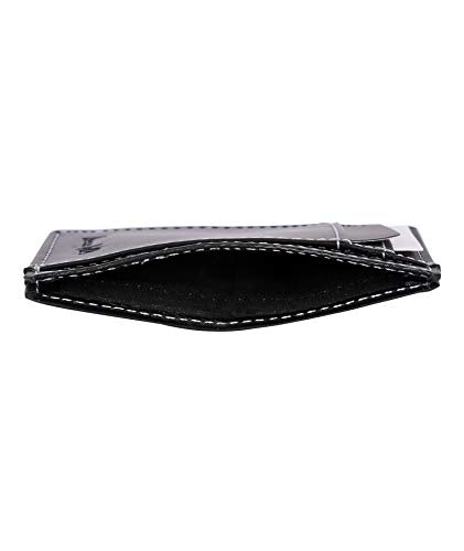 RFID Blocking Slim Front Pocket Designer Leather Wallet for Men Mini Credit Card Holder Case