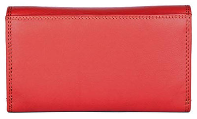 J. Wilson London Ladies RFID Protection Real Leather Purse Card Women Wallet Zip Coin Pocket