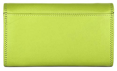 J. Wilson London Ladies RFID Protection Real Leather Purse Card Women Wallet Zip Coin Pocket