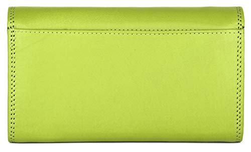 J. Wilson London Ladies RFID Protection Real Leather Purse Card Women Wallet Zip Coin Pocket