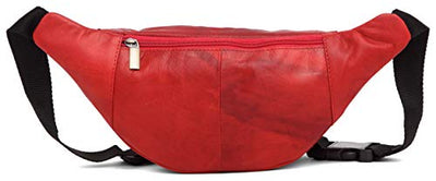 REAL DISTRESSED LEATHER BUM WAIST BAG TRAVEL HOLIDAY MONEY BELT POUCH CHANGE BUMBAG