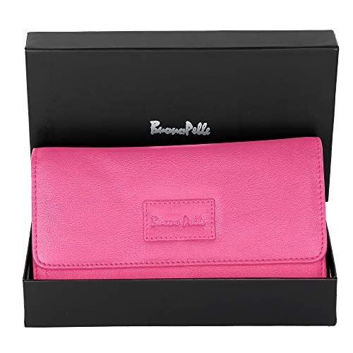 Ladies Designer Luxury Quality Soft Nappa Leather Purse Multi Credit Card Women Clutch Wallet with Zip pocket Gift Boxed