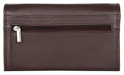 J. Wilson London Ladies RFID Safe Designer Leather Purse Card Women Wallet Zip Pocket Boxed