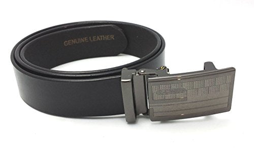 Buono Pelle Mens Designer Genuine Leather Belt + Wallet Gift Boxed Set