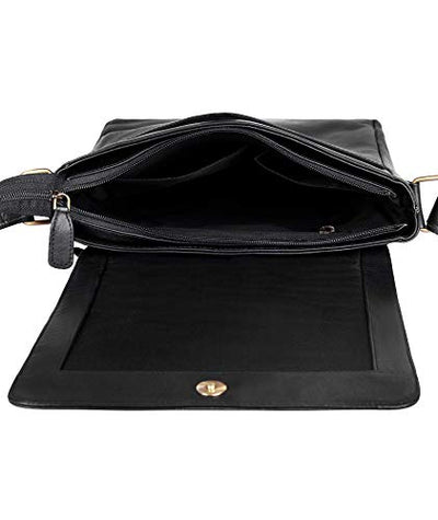 Handgemachte echte Leder Schulter tasche für Männer und Frauen Business Casual C Handgemachte echte Leder Schulter tasche für Männer und Frauen Business Casual C