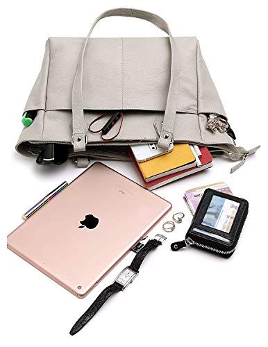 Designer Genuine Real Nappa Leather Handmade Women Ladies Travel Satchel Everyday Crossover Cross body Work iPad Shoulder Handbag Bag