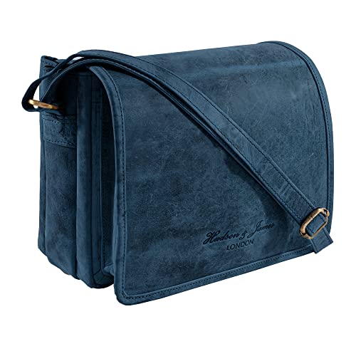 Designer Genuine Leather Handmade Women Ladies Mens Cross Body Unisex Flapover Travel Satchel Everyday Crossover Shoulder Bag with Adjustable Strap