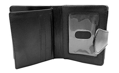 RFID Blocking Ladies Designer J Wilson London Quality Distressed Oiled Hunter Leather Card Coin Holder Purse Wallet