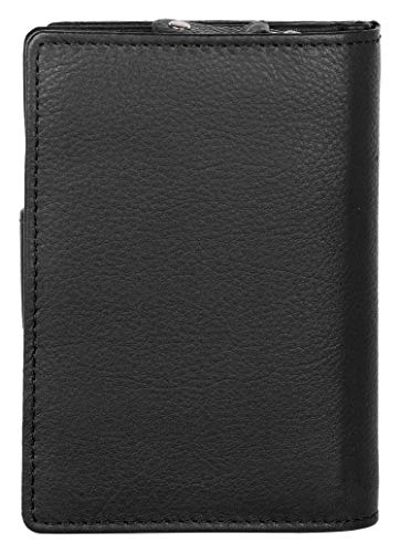 J. Wilson London Ladies RFID Safe Designer Leather Purse Card Women Wallet Zip Pocket Boxed