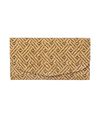 Ladies Cork Vegan RFID Blocking Card Holder Wallet Purse Card Women Wallet