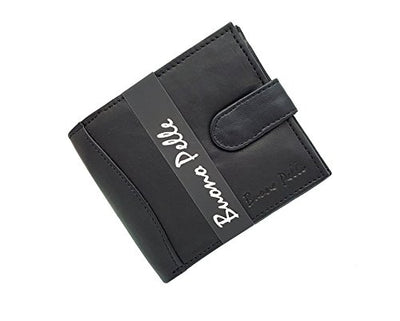 Buono Pelle Mens Designer Genuine Leather Belt + Wallet Gift Boxed Set