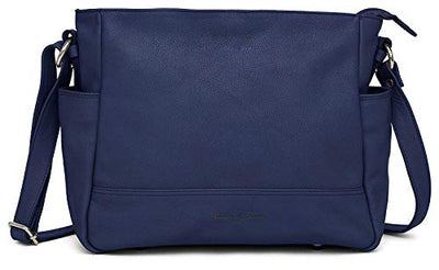 Hudson & James Designer Genuine Leather Women Ladies Travel Satchel Everyday Crossover Cross body Work iPad Shoulder Handbag Bag