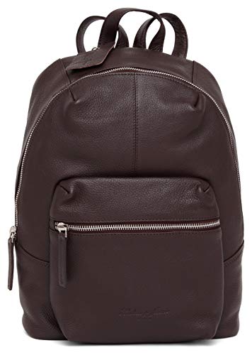 Ladies Backpack Hudson & James Leather Backpack for Women Girls Schoolbag Casual Daypack School Bag Satchel