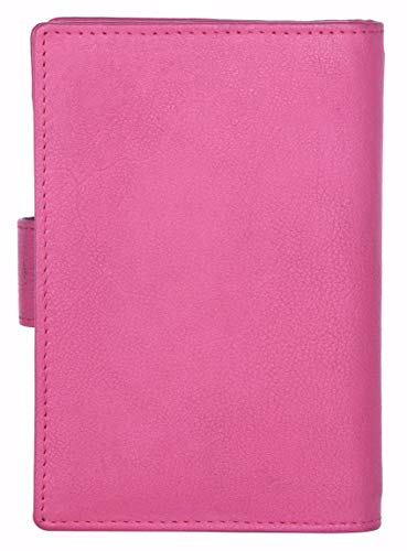 J. Wilson London Ladies RFID Safe Designer Leather Purse Card Women Wallet Zip Pocket Boxed