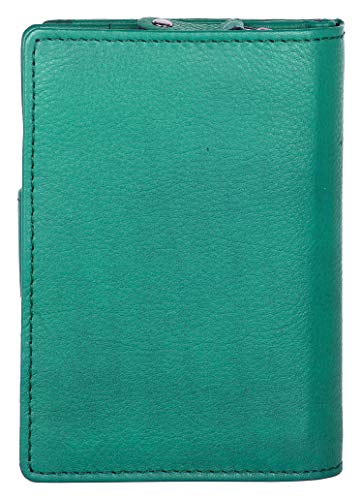 J. Wilson London Ladies RFID Safe Designer Leather Purse Card Women Wallet Zip Pocket Boxed