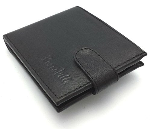 RFID Blocking Designer BUONO PELLE Real Leather Mens Wallet Credit Carder Holder Bifold Purse with Gift Box