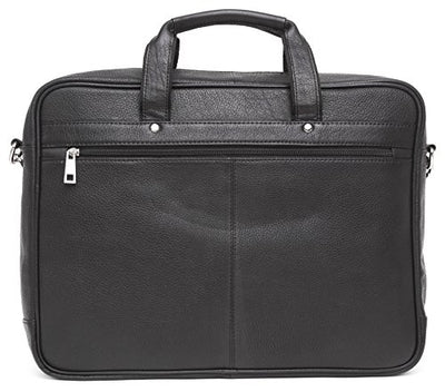 J WILSON London - Designer Genuine Real Nappa Leather 15" Laptop Handmade Unisex Crossover Crossover Work iPad Shoulder Messenger Briefcase Bag